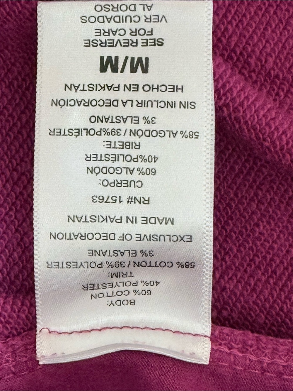Champion Fleece Jogger Sweatpants Inari Magenta Pink Fall 2021 Size Medium - Picture 8 of 8